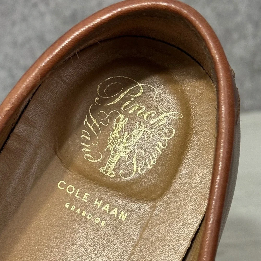 Cole Haan Penny Loafers Mens 13‎ Brown Pinch Friday Grand Leather C23845 Shoes